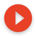 Play icon red state hover
