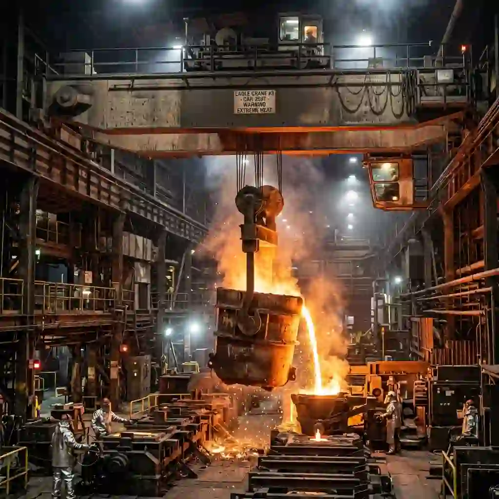 Steel & Metallurgy Crane Solution