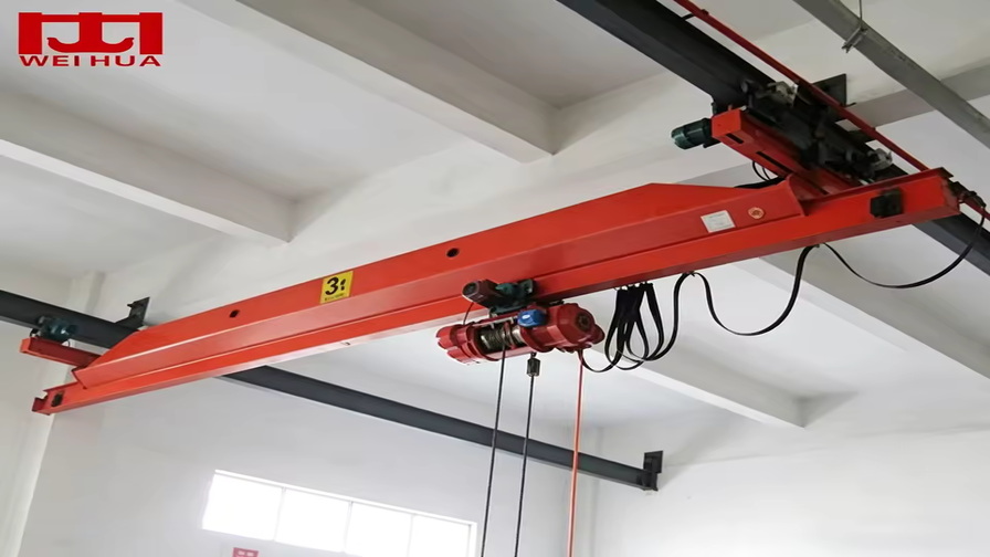 Electric Suspension Crane - Recommended lifting model for Factory interior assembly lines, low-rise workshops and compact indoor light cargo conveying places