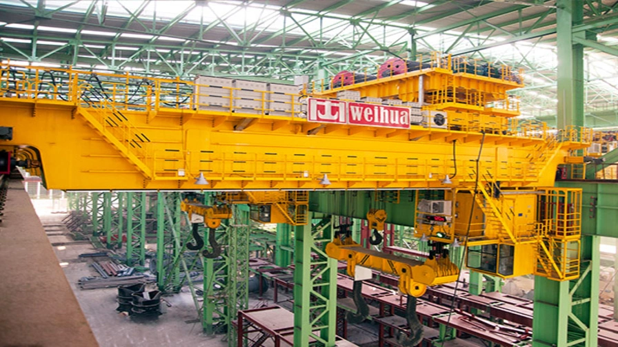 Steel Mill Overhead Crane.webp