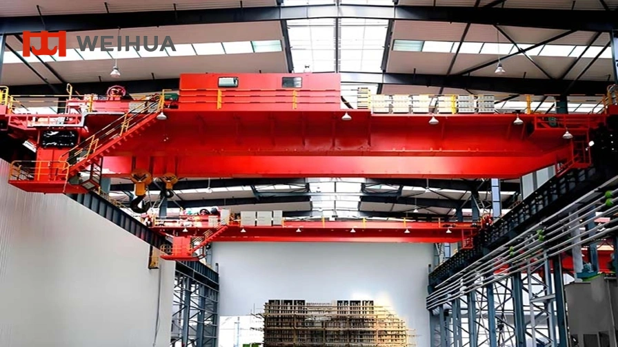 Metallurgy Overhead Crane QDY Type - Recommended lifting model for Heavy-duty smelting workshops, molten metal handling and continuous metallurgy production sites