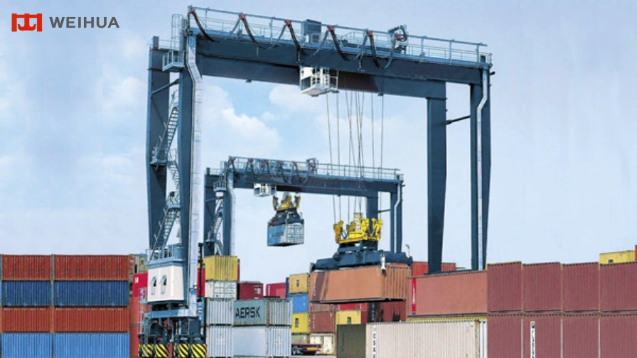 Rubber Tyred Container Gantry Crane