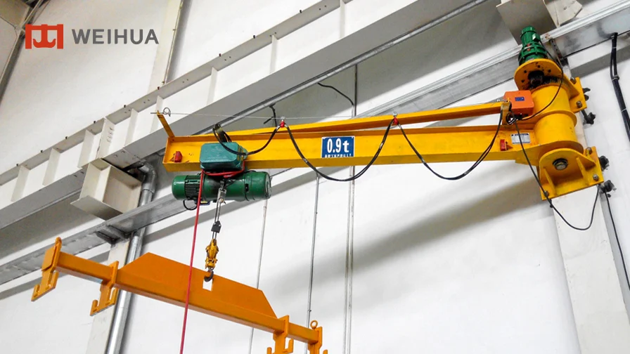 Wall Fixed Jib Crane - Recommended lifting model for Narrow workshop corners, assembly stations and space-limited indoor operation spots