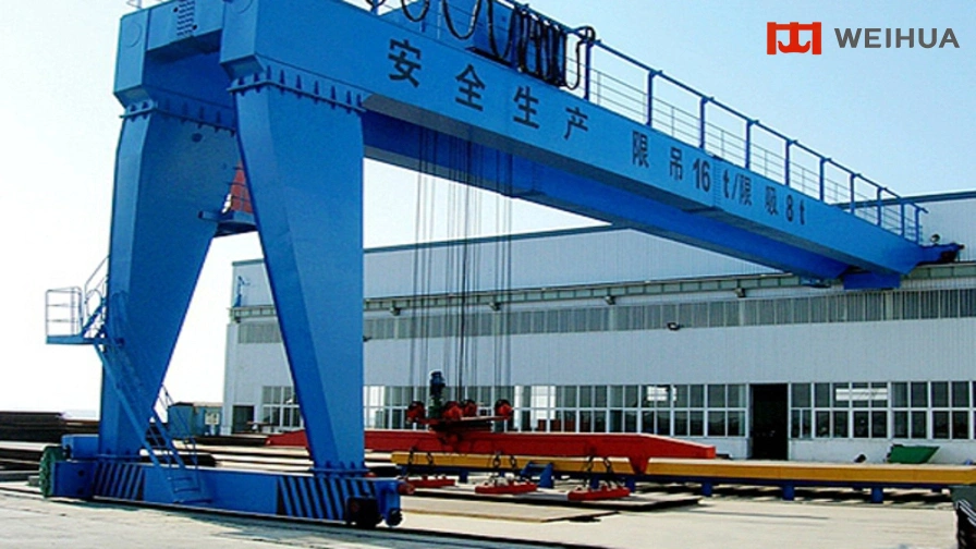 Double Girder Semi-Gantry Crane