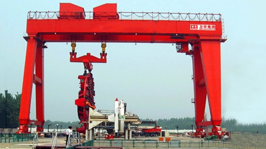 Gantry Crane for Shield Tunneling Machines