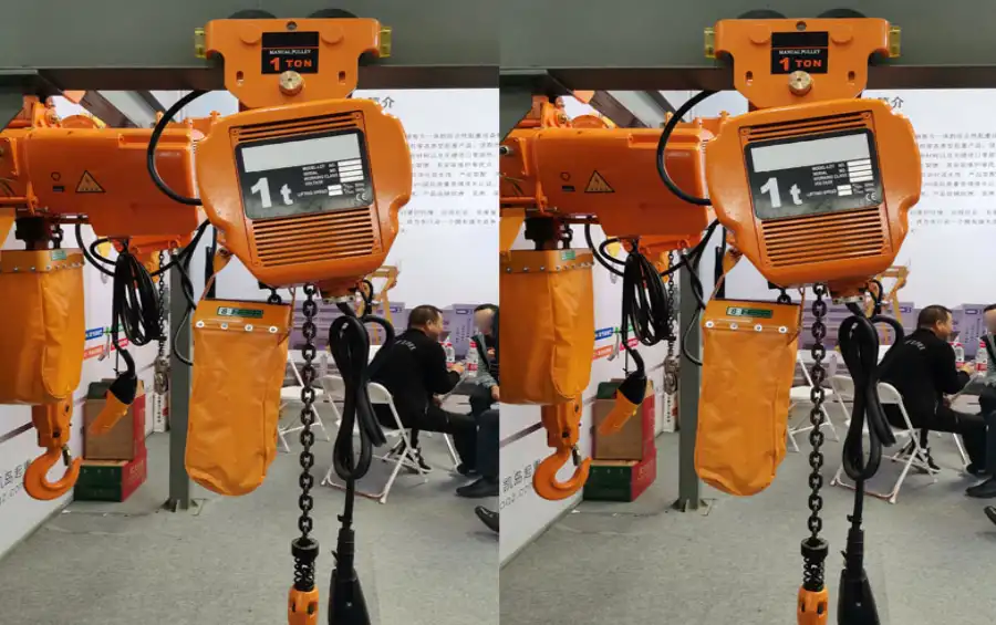 WEIHUA electric chain hoist samples.webp