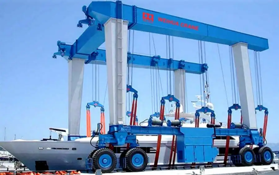 Marine Boat Hoist: Safe and Efficient Boat Handling for Marinas and Shipyards Industrial Crane News